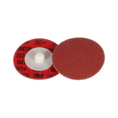 3M Cubitron Abrasive Disc, 80 Grit, 947A, 2in 7100076925