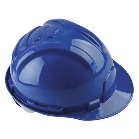 Tasco Hard Hat, Gladiator II, Polyethylene, 6 Point Ratchet, Type 1, Class E, Blue 100-22000