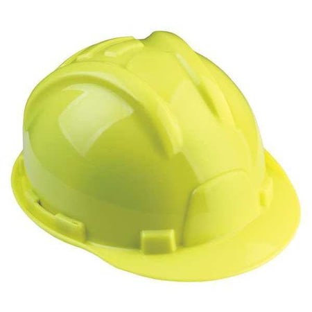 Tasco Hard Hat, Gladiator II, Polyethylene, 6 Point Ratchet, Type 1, Class E, Hi-Vis Green 100-72000