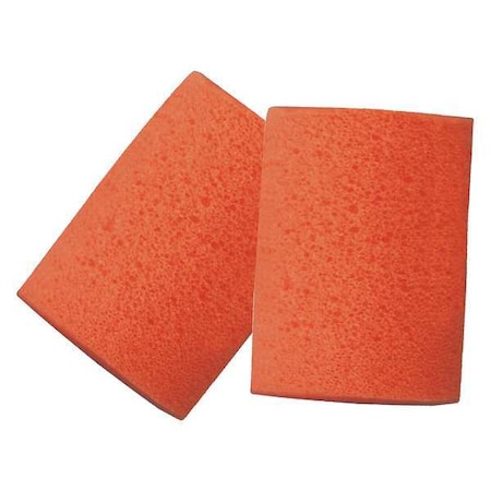 Tasco Therma-Soft Reusable Foam Ear Plugs, Cylinder Shape, 29 dB, Orange, 200 PK 100-09390