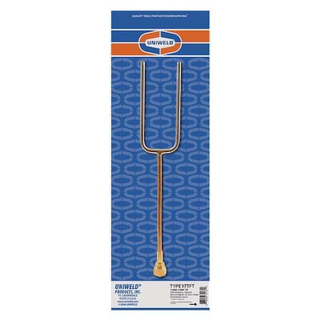 Uniweld Tuning ForkTip, Type17FT, 8 Flames TYPE17TFT