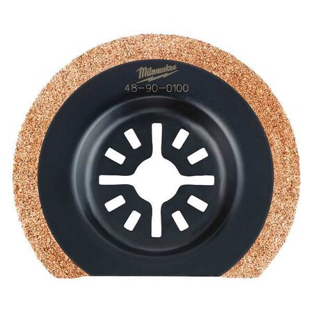 Milwaukee Tool 2-1/2" Carbide Grit Segment Multi-Tool Blade 48-90-0100