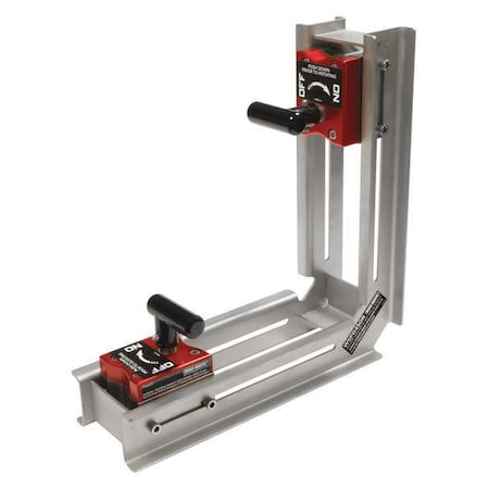 Mag-Mate Magnetic Weld Angle, 12-1/4in, 450lb WSF0450R