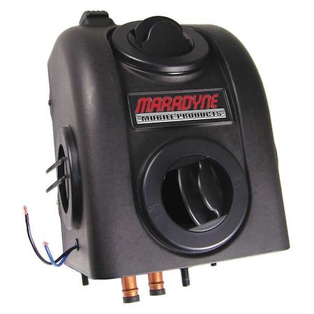 MARADYNE DC Auxiliary Heater, 12V, 10A, 30W, 9-7/8inH 4000-12V