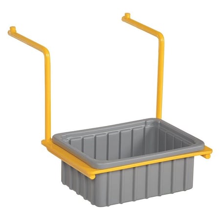 Zoro Select Spill Tray, Yellow, Rectangle, 1 gal PRDC-DPN