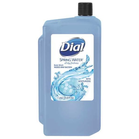 Dial Body Wash, 1000mL, Bttl, Bl, PK8 04031