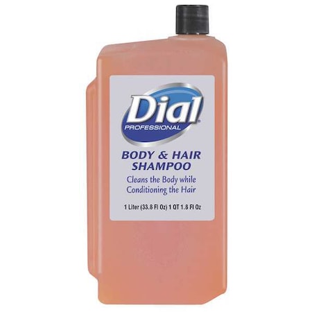Dial Body/Hair Shmpoo, 1000mL, Bttl, Orng, PK8 04029