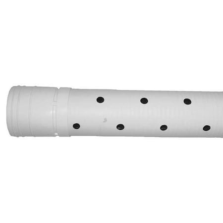 Advanced Drainage Systems 3" x 10 ft. Perforated Triple Corrugated Drainage Pipe 03520010