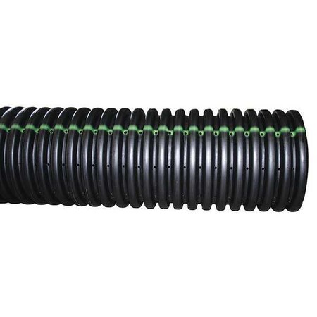 Advanced Drainage Systems Corrugated Drainage Pipe, 20 ft. L, Single 15010020
