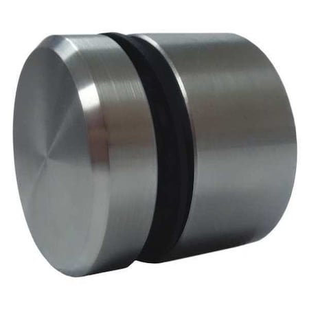 Zoro Select Round Standoffs, 1/2"-13 Thrd Sz, 1 in Bd L, 18-8 Stainless Steel Plain, 2 in OD ZA0602-188-SET