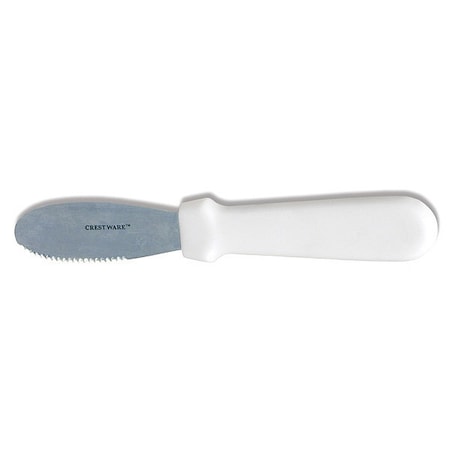 Crestware Spreader, White, 6 in. L, Plastic PHSS63