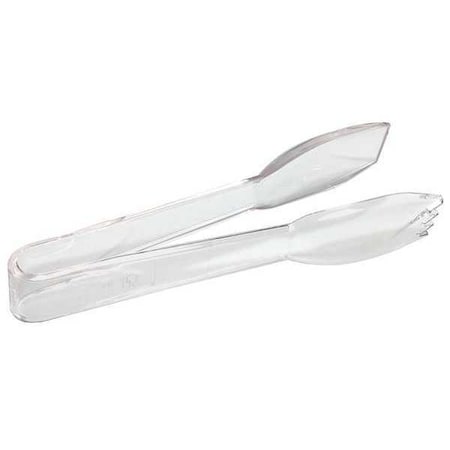 Crestware Tong, Clear, 6-1/2 in. L, Plastic PCT6CL
