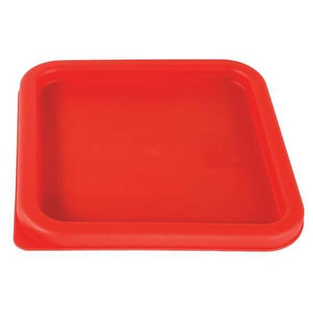 Crestware Square Storage Container Lid, Red SQCL68