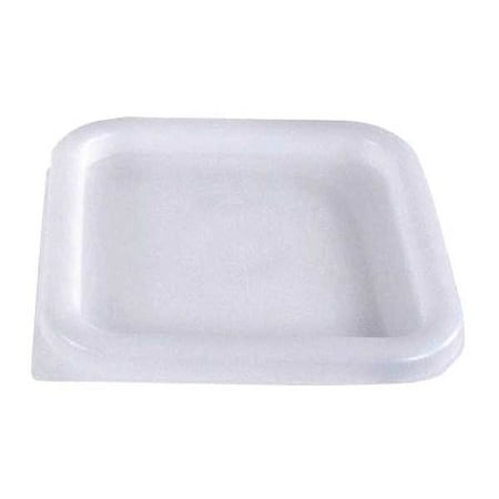 Crestware Stackable Container Lid, White, Polyethylene SQWL12