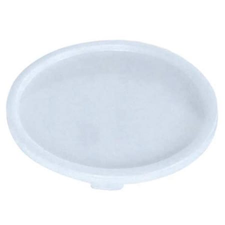 Crestware Stackable Container Lid, White, Polyethylene RCWL1218
