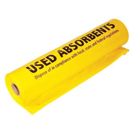 Pig Polyethylene Disposal Bags, 38 in.W, PK100 BAG111