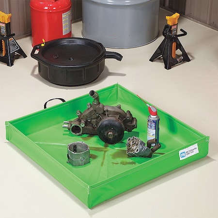 Pig Utility Tray, 21.4 gal Spill Capacity, PVC PAK1291