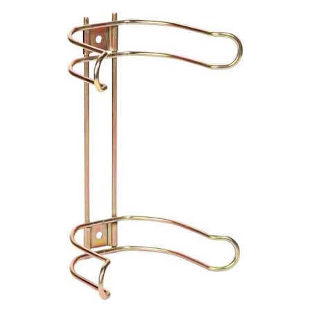 Pig Wall Mounting Bracket, 6 in. W, Gold, Steel bkt102