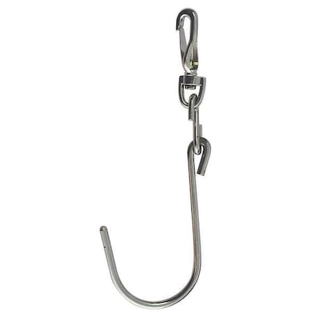 Wombat Portapaint Iron Ladder Hanging Hook, 7 in L, 1/2 in D, 2 1/4 in W 5092