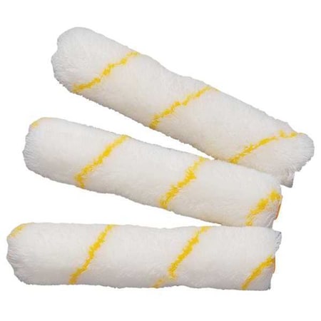 Wombat Portapaint 6" Paint Roller Cover, 3/8" Nap, Polypropylene, 3 PK 5115