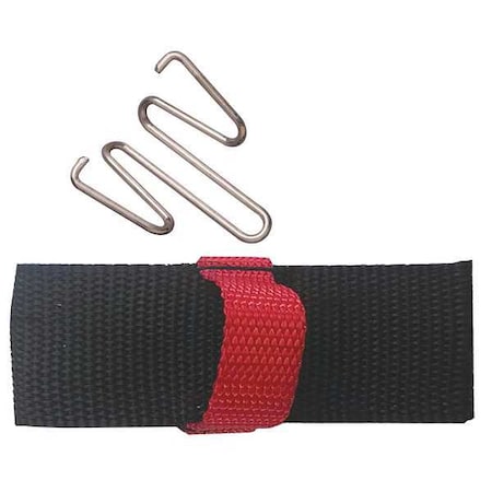 Wombat Portapaint Hook-and-Loop Belt, Black, 8 in. Lx7 in. W 5108