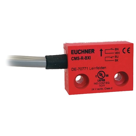 Euchner 1NC/1NO Magnetically Actuated Safety Interlock Switch CMS-R-BXI-05V