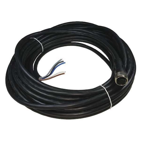 Euchner Flying Lead Connector, 24VDC C-M12F05-05X034PV10,0-MA-100184