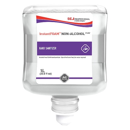 Sc Johnson Professional Hand Sanitizer, Non-Alcohol, 1000mL, PK6 55857