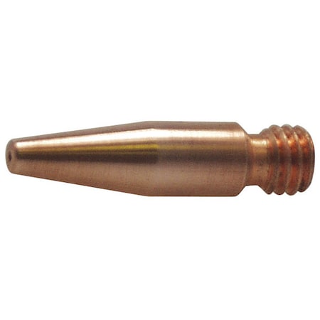 American Torch Tip ATTC MIG Weld 1.5" Tapered Cont Tip PK10 14T-116
