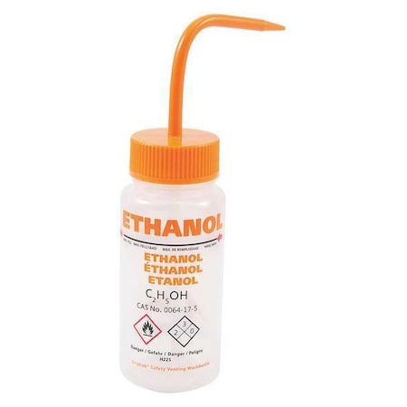 Dynalon Translucent, 250 mL. Wash Bottle, PK5 506485-0002