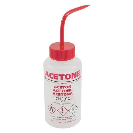 Dynalon Translucent, Wash Bottle 500mL, , PK5 506495-0001