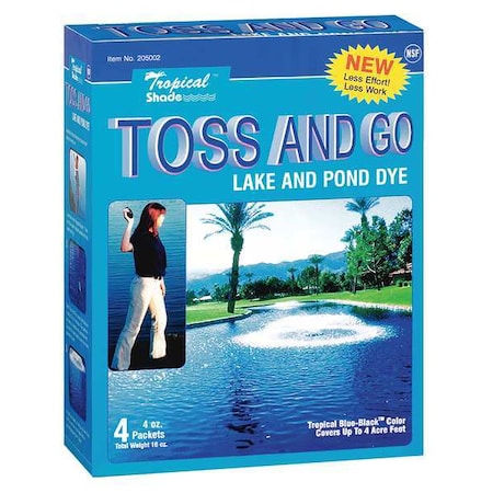 Kingscote Pond Dye, Blue/Black, 4 oz, PK4 205002-01TBB