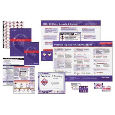Labelmaster TrainingKit, WorkSafety GHISTRNKIT10S