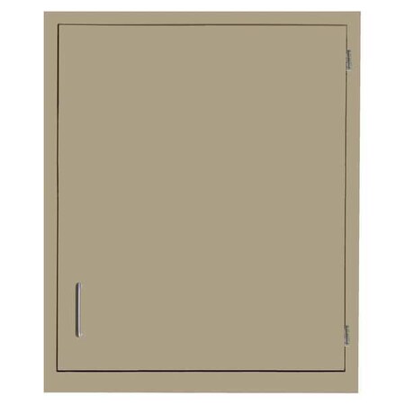 Hemco Lab Wall Cabinet, 1Door, 24in W 72172