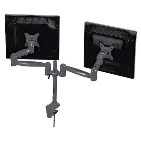 Monoprice Dual Monitor Arm, Black 7564