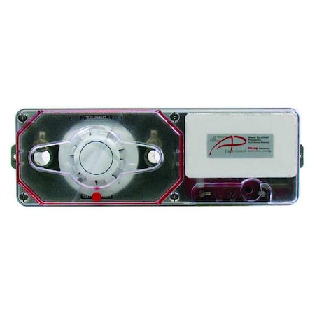 Air Products & Controls Smoke Detector, Plastic, 4-1/2