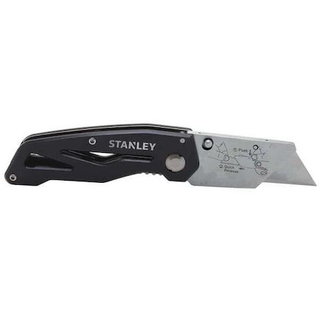 Stanley Folding Utility Knife Utility, 6 in L 10-855