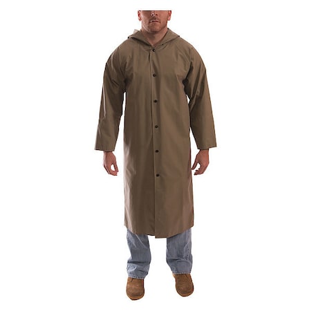 Tingley Magnaprene Flame Resistant Rain Coat, Tan, 4XL C12148