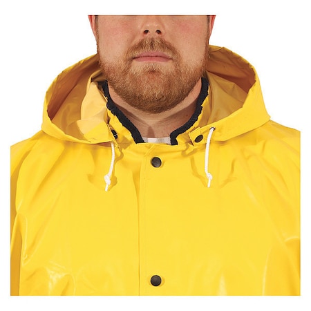 Tingley Flame-Resistant Rain Hood, Nylon, 9 oz, Yellow, L H12107