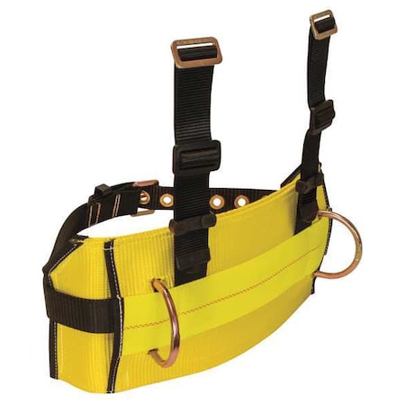 Falltech Belly Pad, Polyester, XL, For use with FallTech Roughneck Harnesses with Pass-Through Connection G8031XL
