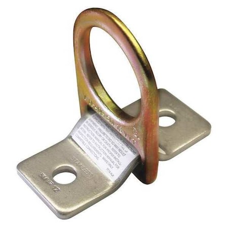 Condor Condor D-Ring Anchor, 4 1/2 in Length, 425 lb Weight Capacity 45J296