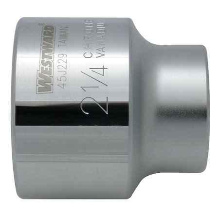 Westward 1 in Drive, 41mm 12 pt Metric Socket, 12 Points 45J243