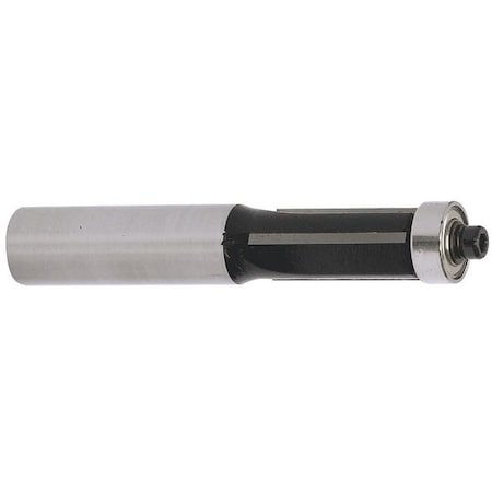 Westward Flush Trim Router Bit, 1/2 x1 In 45J308