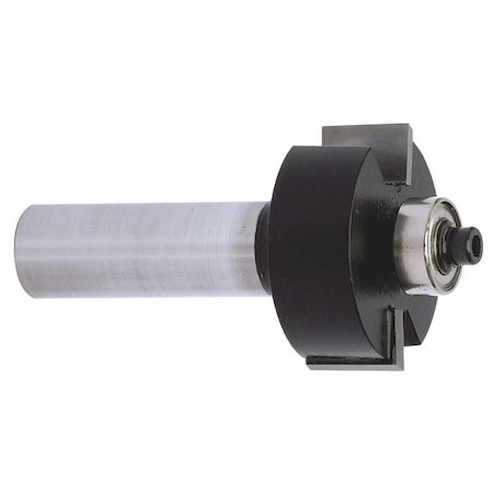 Westward Rabbeting Router Bit, 1-1/4 In. Dia. 45J314