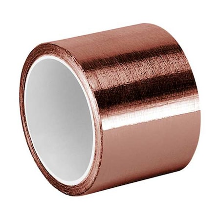 3M Shielding Foil Tape, 2 In. x 6 Yd., Copper 1125 | Zoro