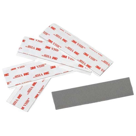 3M Foam Tape, Gray, Strip, PK100 4936