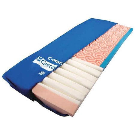 C-Matt Mattress, Navy/Ocean Blue, 7 in.H x 84 inL H12083