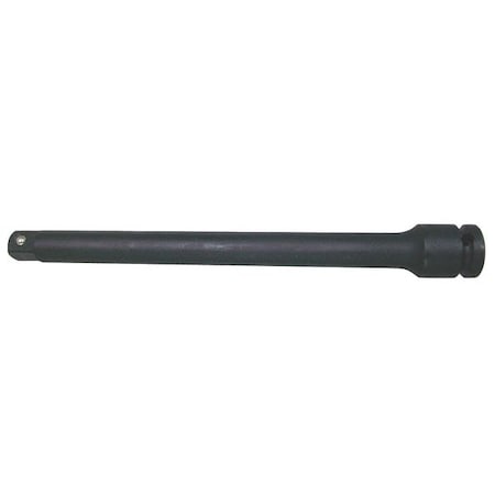 Westward 1/2" Drive Impact Socket Extension, SAE, 1 pcs 45KG95