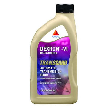 Citgo Automatic Transmission Fluid, 1qt, Red 633140001182