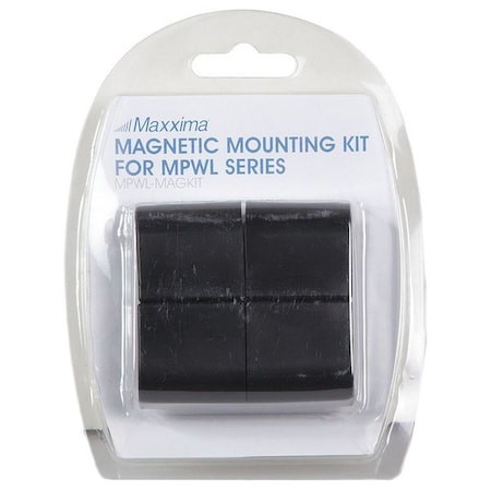 Maxxima Magnetic Mounting Kit, 1 in. D MPWL-MAGKIT